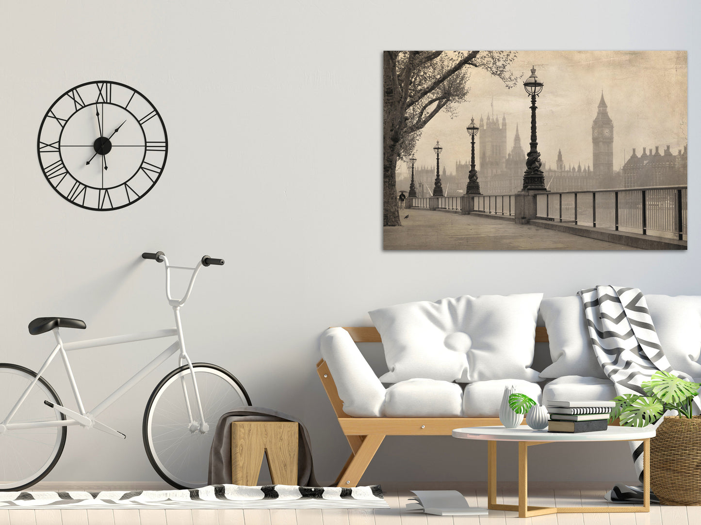 Vintage London Reiseposter, London Gemälde, Stadt Multi Panel Wandkunst, London Wandkunst Leinwanddruck, London Geschenke, City Street Art