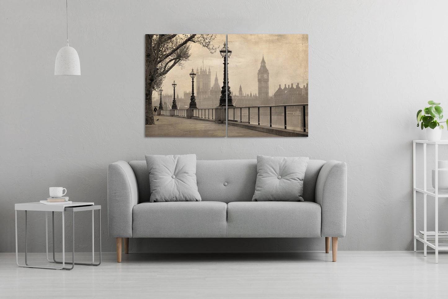 Vintage London Reiseposter, London Gemälde, Stadt Multi Panel Wandkunst, London Wandkunst Leinwanddruck, London Geschenke, City Street Art