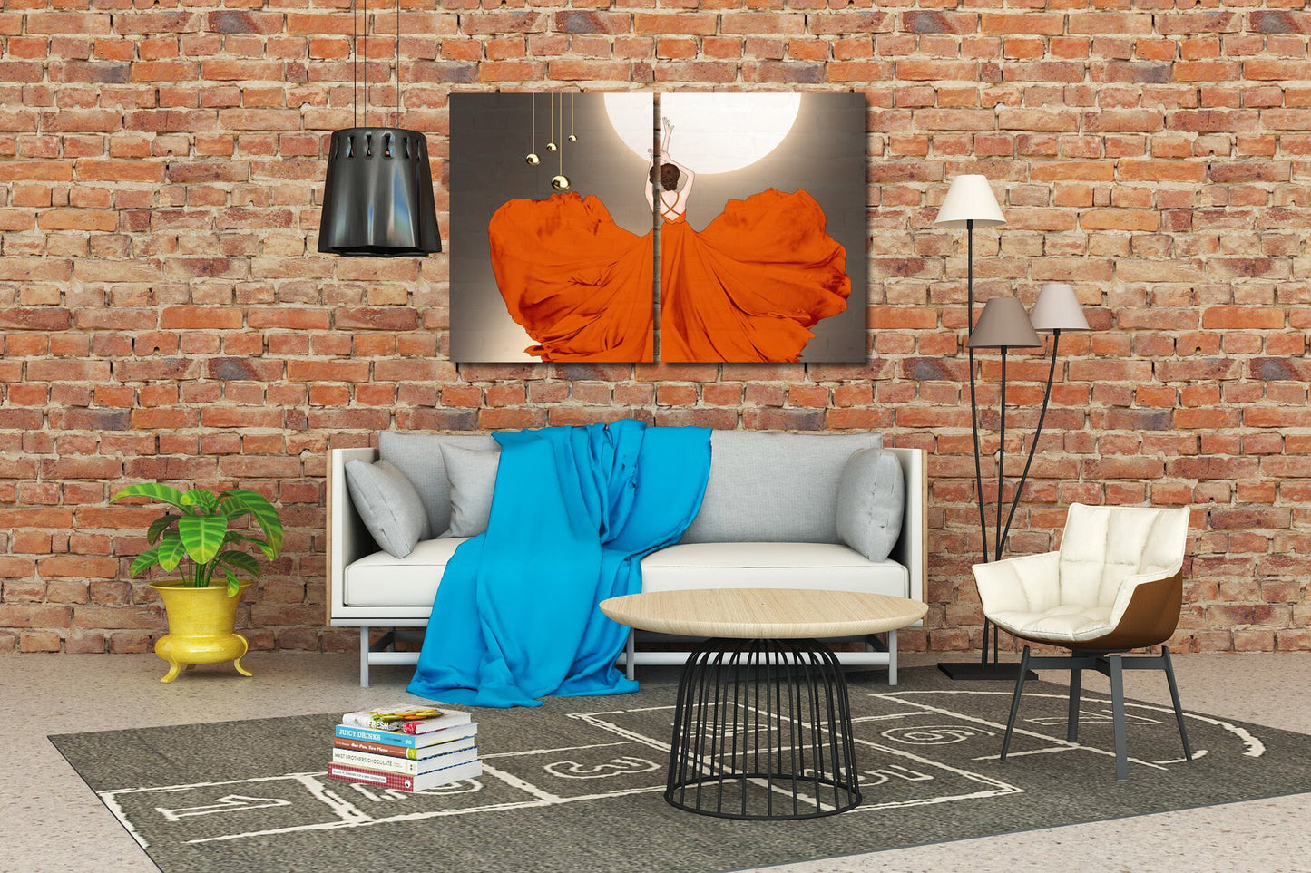 Wunderschöne Frau extra großes Wandbild auf Leinwand, modische trendige Wandkunst, Pop-Art-Leinwand, Schlafzimmer-Wanddekoration