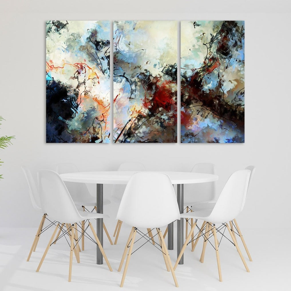 Abstrakter Leinwanddruck Moderne Wandkunst Sehr große Gemälde Schlafzimmer, Küche, Wohnzimmer Wanddekoration