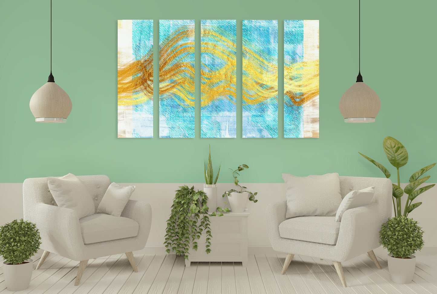 Abstrakte Wandkunst auf Leinwand, modernes neutrales Gemälde, abstrakter Kunstdruck, extragroße Wandkunst, mehrteilige Wandkunst, Badezimmer-Wanddekoration