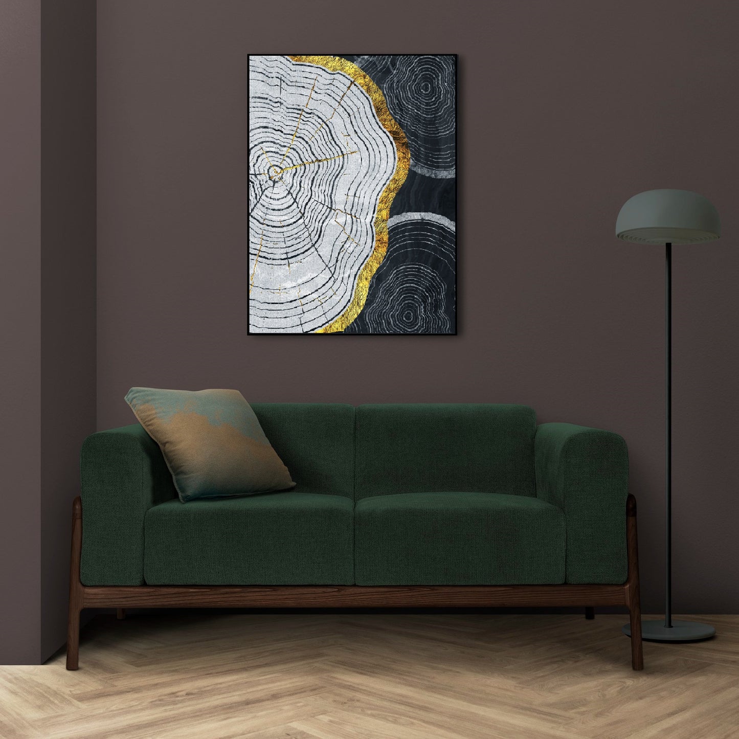 Abstrakte weiß-schwarze Wandkunst, moderne gerahmte Leinwand-Wandkunst, extra großes druckbares Kunstwerk im Floater-Rahmen, trendiges Wohnzimmer-Dekor