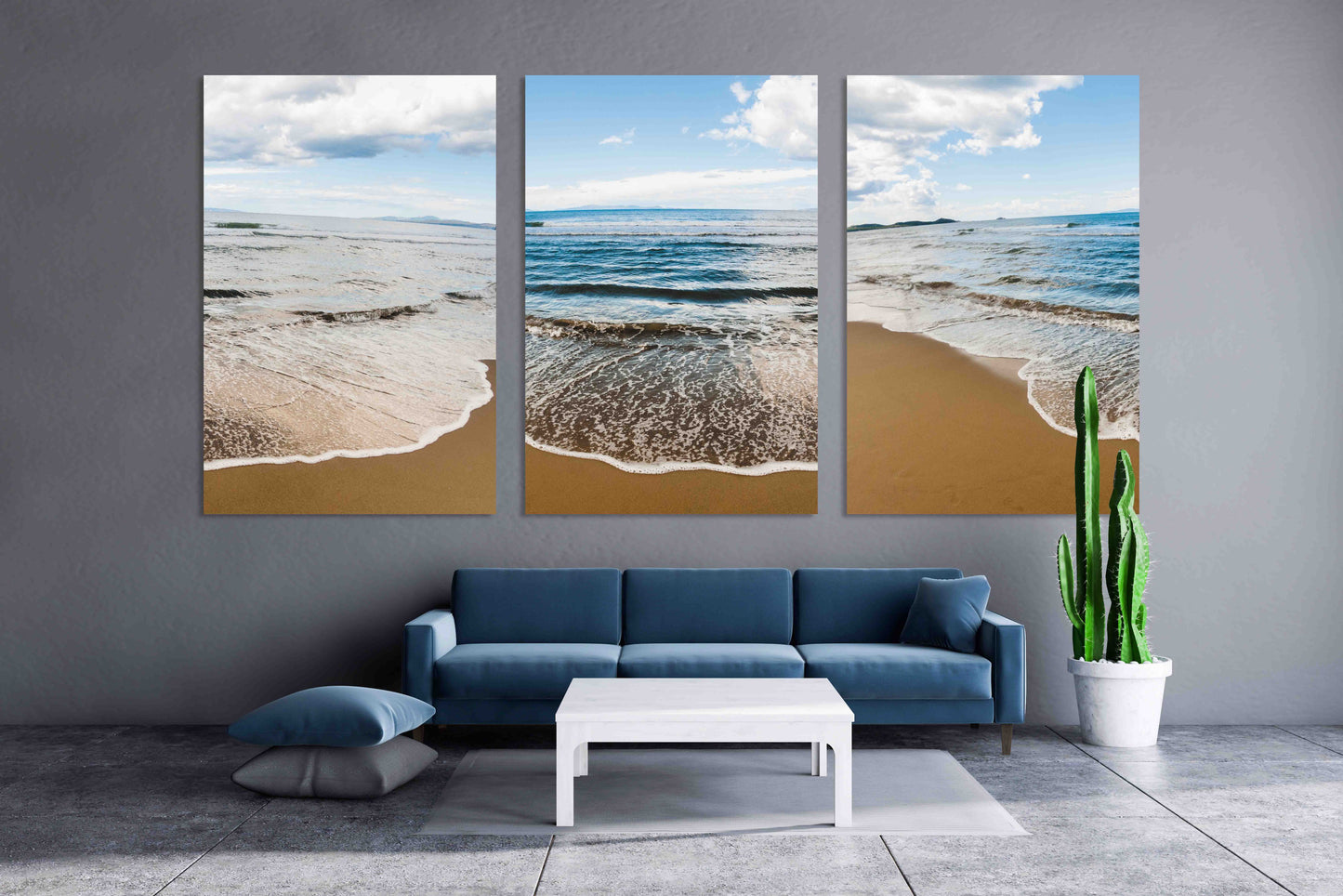 Meereswandkunstdruck auf Leinwand, Wanddekoration für Zuhause, druckbares Wandkunst-Set von 3, maritime Wandkunst, maritime Wanddekoration, druckbare Kunst