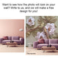 Extra large abstract wave peel stick wall mural, self adhesive beige wallpaper, accentual bedroom wallpaper, modern landscape wall mural