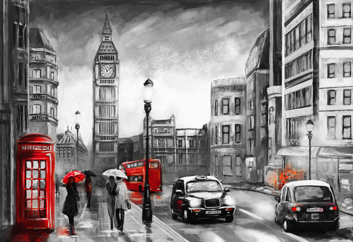 London wall mural London bus decal Big ben wall decal London big ben England london wall art vinyl wall murals mural peel and stick