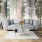 Foggy forest wall art woodland wallpaper Modern wallpaper Removable wallpaper Textured wallpaper fabric wallpaper vinyl wallpaper