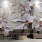 3d stereoscopic wallpaper Floral Peel and Stick Removable Living Room Bedroom wall decor self afhesive flowers wall mural