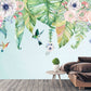 Boho wallpaper Flower wallpaper Floral Peel and Stick wall mural Self Adhesive Removable wallpaper Living Room Bedroom wall decoration