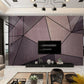 Brown abstract wallpaper peel and stick wall mural, photo wallpaper kitchen removable geometric wallpaper 3d wall mural prints wall covering