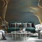 Modern abstract wallpaper peel and stick wall mural, art deco giant vinyl wallpaper, canvas wall mural bedroom, living room
