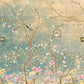 Extra large japanese wallpaper, peel and stick chinoiserie wall mural, self adhesive sakura blossom wallpaper, accentual botanical wallpaper