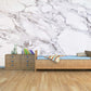 Marble extra large wallpaper, self adhesive abstract wall mural, accentual white brown wallpaper, temporary modern wall mural for bedroom